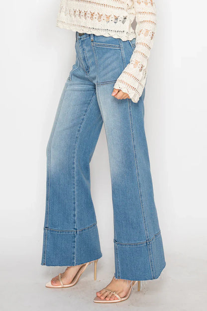 Artemis Slim Palazzo Jean