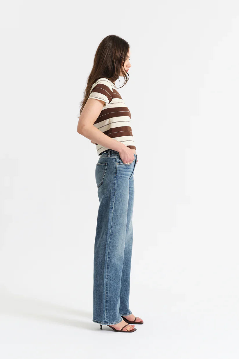 Daze Keeper Low Rise Straight Jean