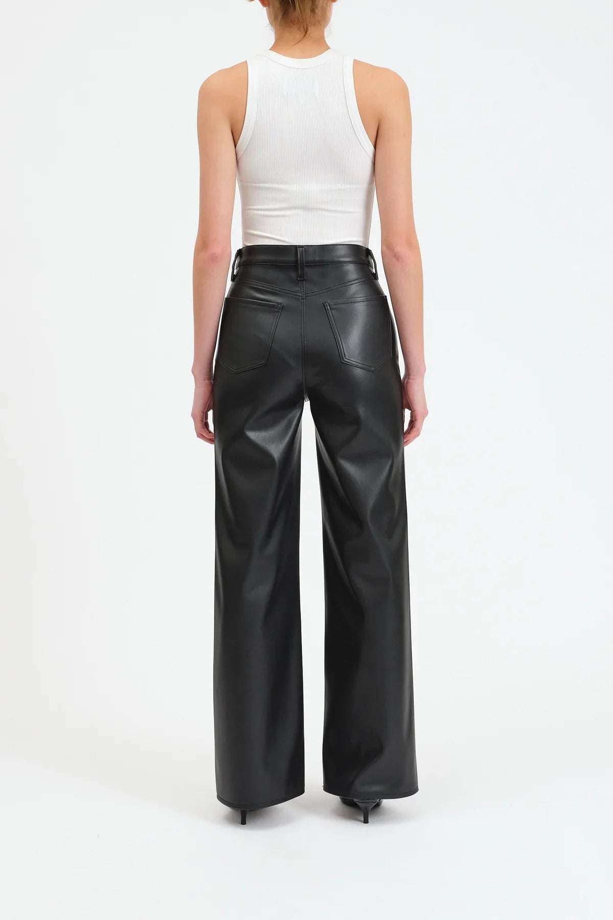 Daze Far Out Leather Center Seam