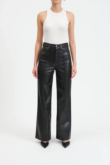 Daze Far Out Leather Center Seam