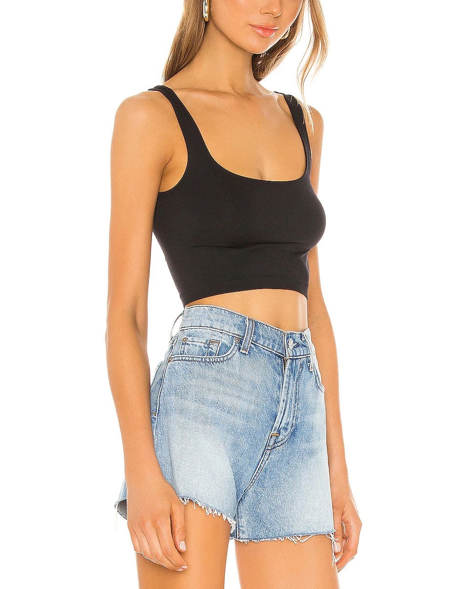 Free People Scoop Neck Crop