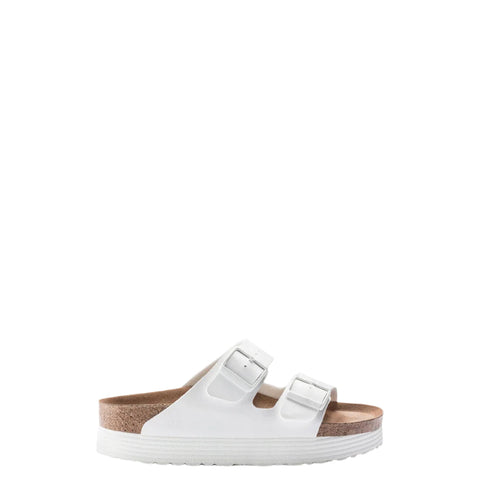 Birkenstock Arizona White Vegan Platform