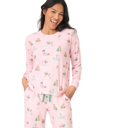 PJ Salvage Long Sleeve Peace & Pawlidays