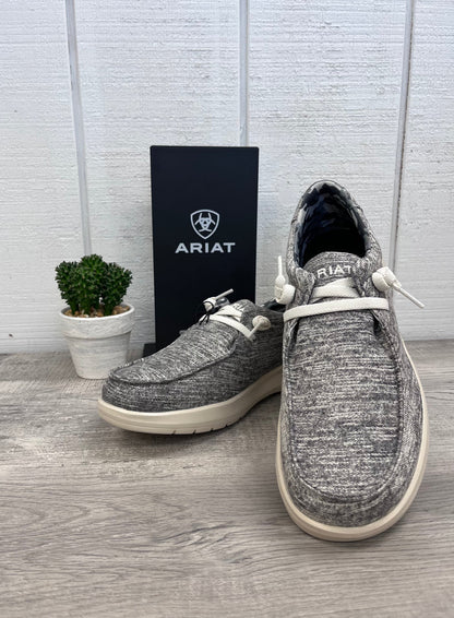 Ariat Men's Washed Grey Denim Hilo Casual Shoe 10061211-Painted Cowgirl Western Store