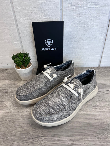 Ariat Men's Washed Grey Denim Hilo Casual Shoe 10061211-Painted Cowgirl Western Store