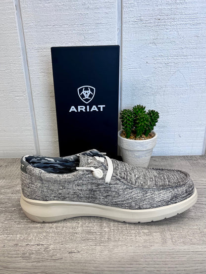 Ariat Men's Washed Grey Denim Hilo Casual Shoe 10061211-Painted Cowgirl Western Store