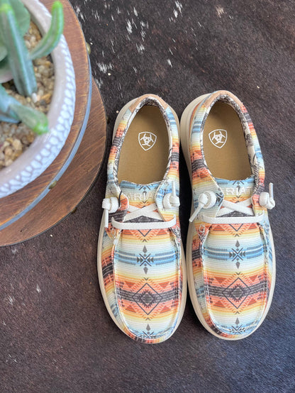 Ariat Women's Sunset Southwestern Hilo Slip On Casual Shoe 10061339-Painted Cowgirl Western Store