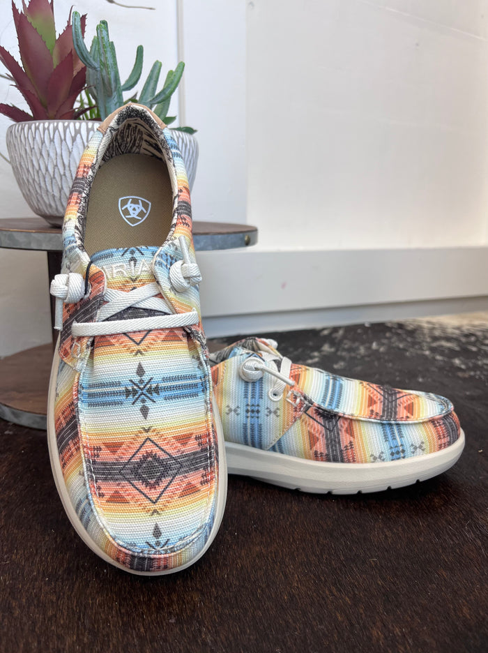 Ariat Women's Sunset Southwestern Hilo Slip On Casual Shoe 10061339-Painted Cowgirl Western Store