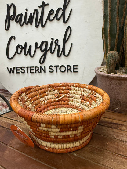 El Paso Southwest Woven Palm Basket