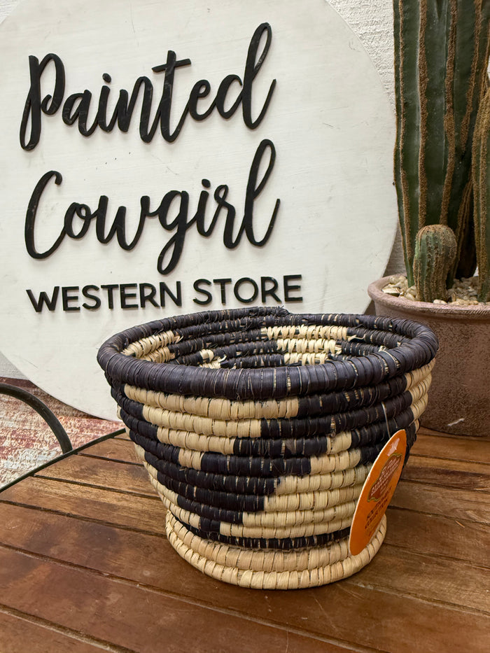 El Paso Southwest Woven Palm Basket