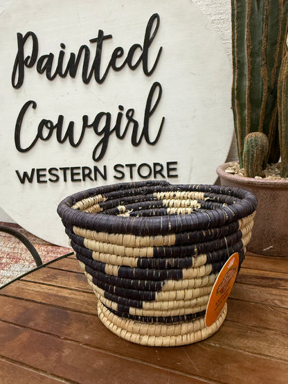 El Paso Southwest Woven Palm Basket