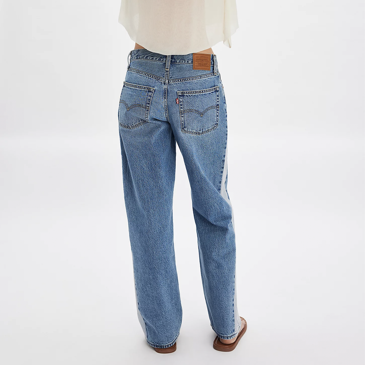 Levi's Baggy Dad Pieced Jeans