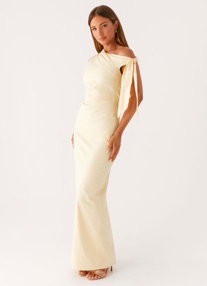 Marella Maxi Dress - Yellow
