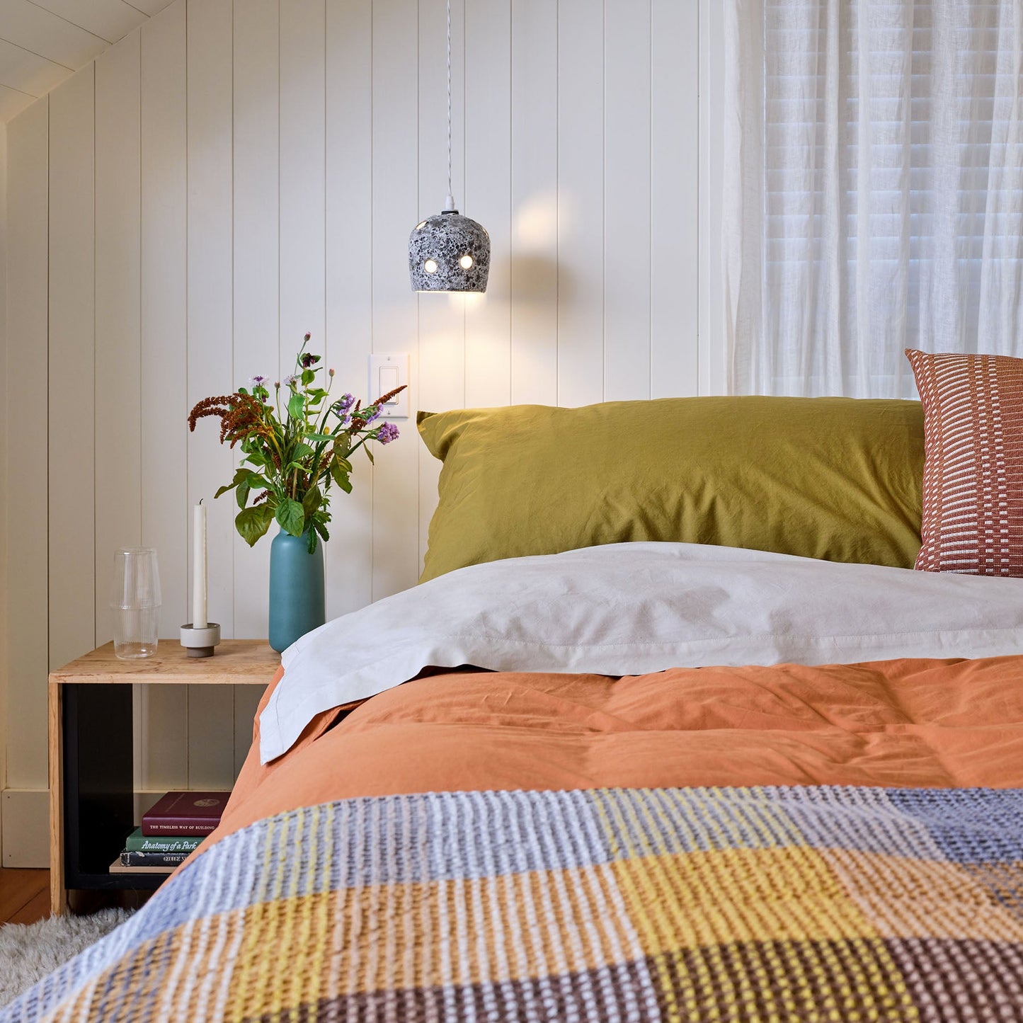 Percale Cotton Sheet Set in Isabela Beige