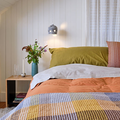 Percale Cotton Sheet Set in Isabela Beige