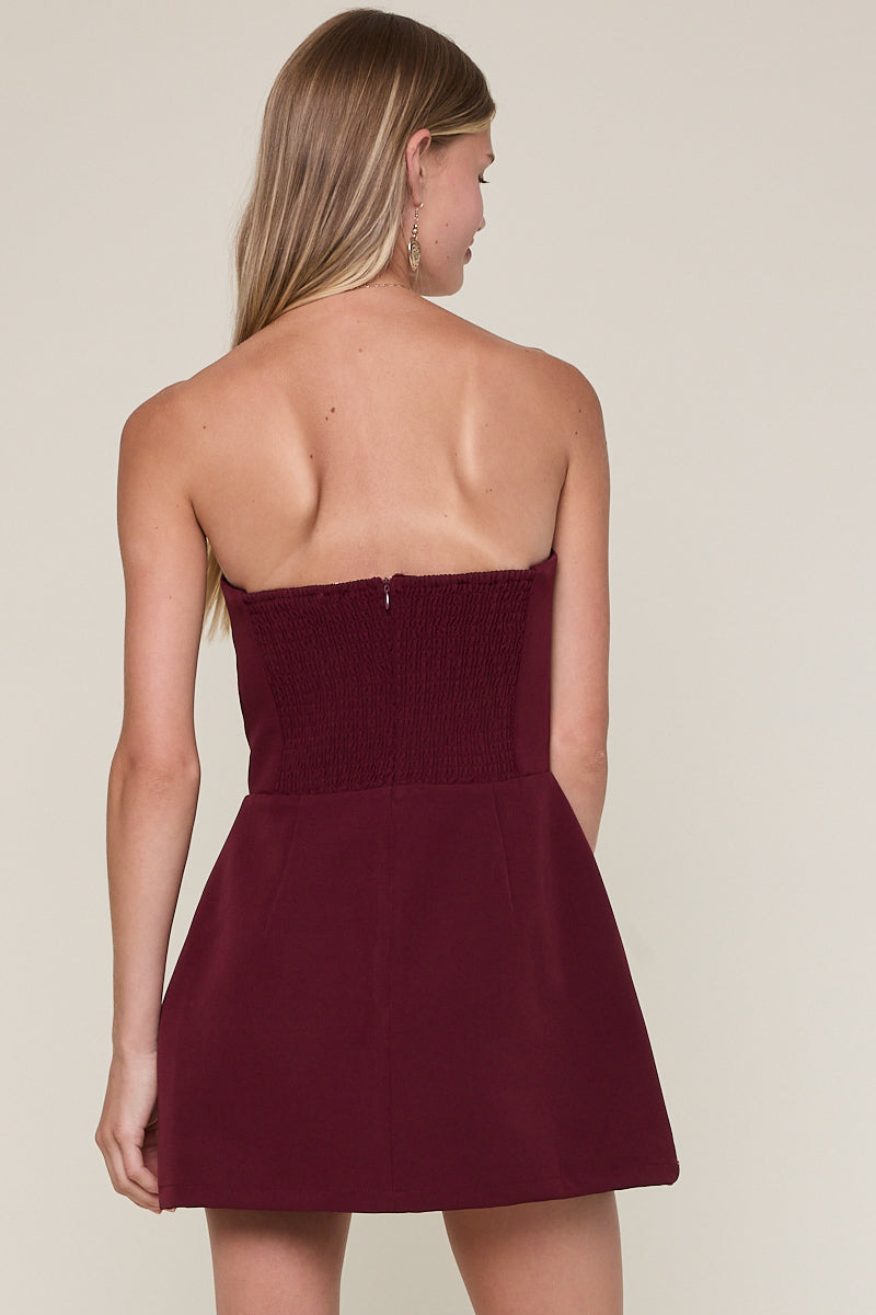 Front Pocket A-Line Mini Dress