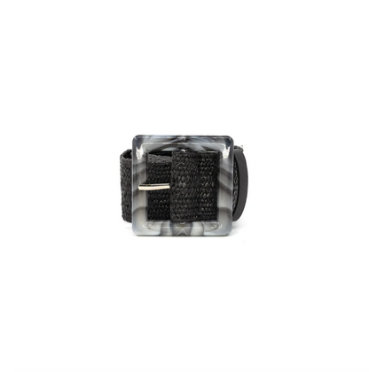 BC - Raffia Big Buckle Belt