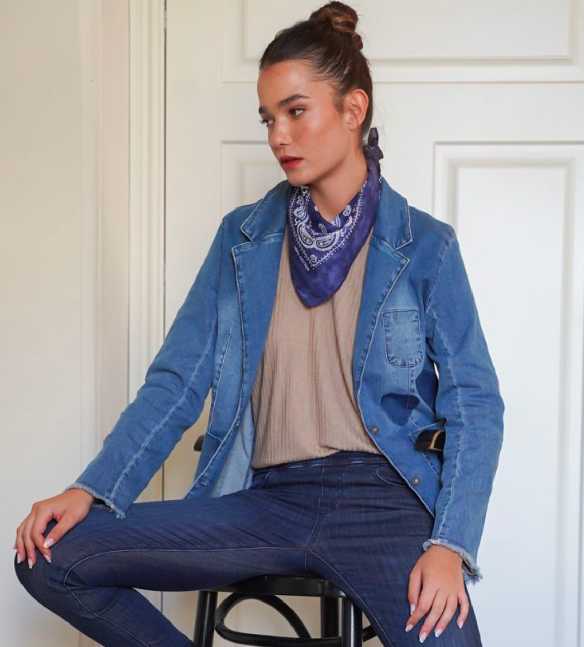Love Denim Blazer