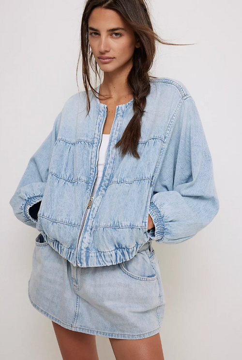 Free People Layla Denim Jacket