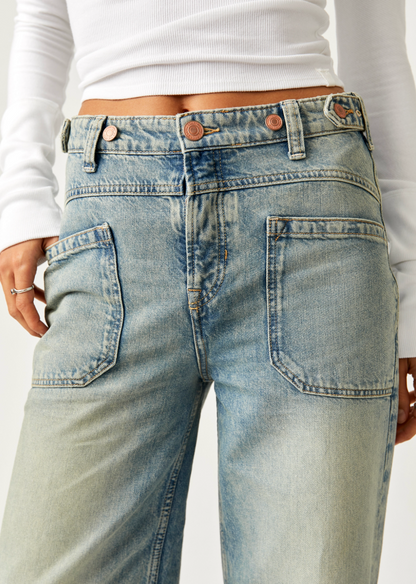 Free People Palmer Cuffed Jean