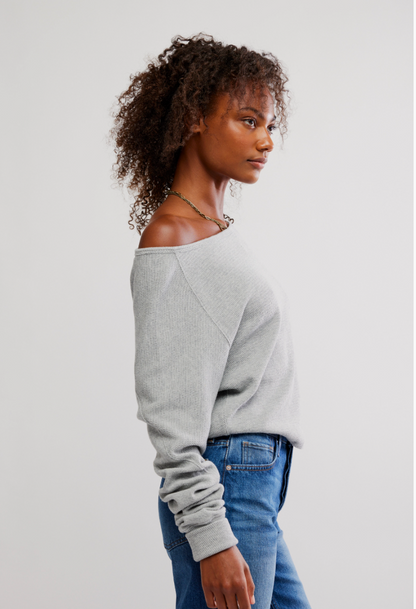 Free People Jess Long Sleeve Top