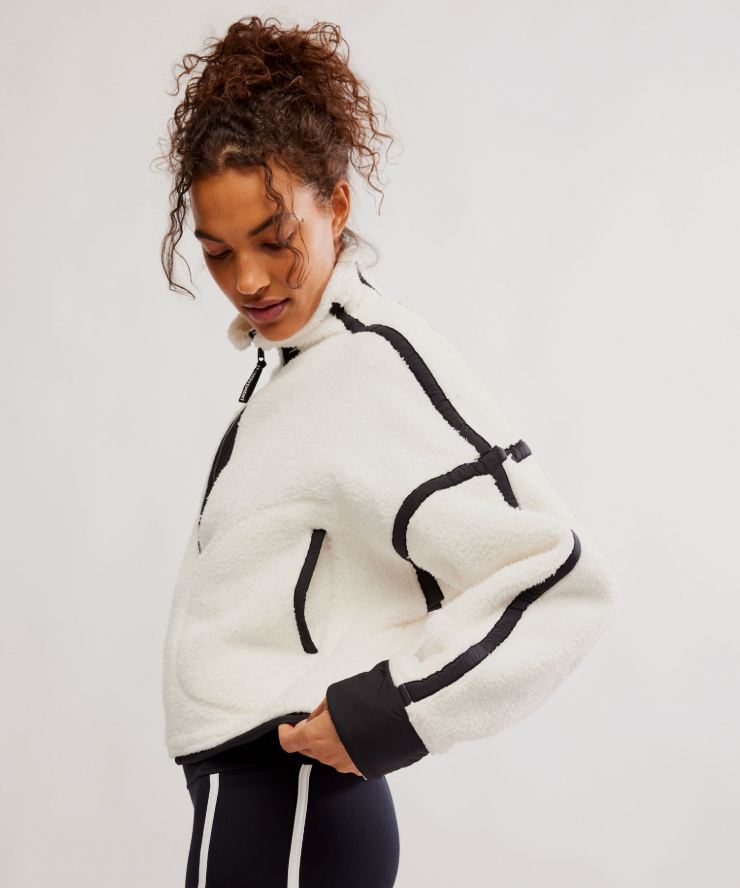 Free People Mountain High Zip Up