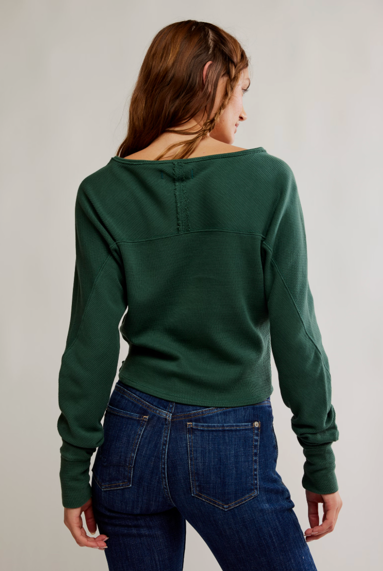 Free People Jess Long Sleeve Top