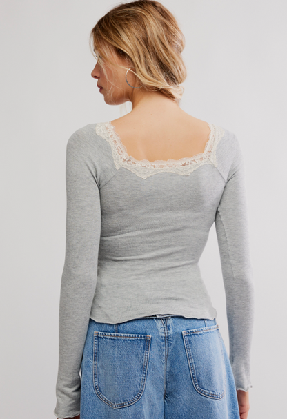 Free People Oh My Darling Long Sleeve