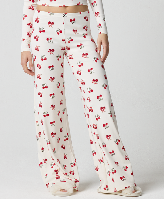Florence By Mills Wide Leg Rib Pajama Pant