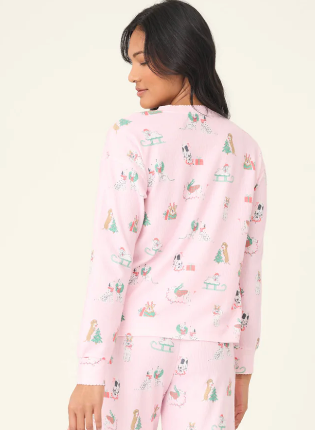 PJ Salvage Long Sleeve Peace & Pawlidays
