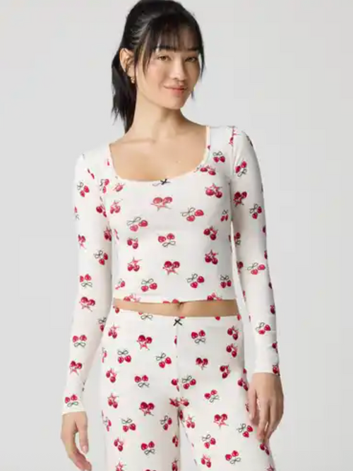 Florence By Mills Rib LS Top