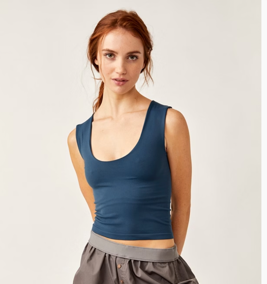 Free People Clean Lines Muscle Cami