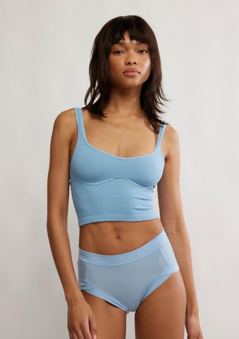 Free People Meg Seamless Crop Top