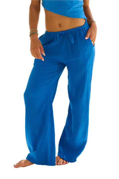 Aruba Draw String Wide Leg Pant