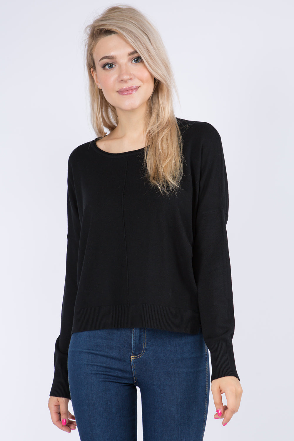 Eliza Front Seam Pullover
