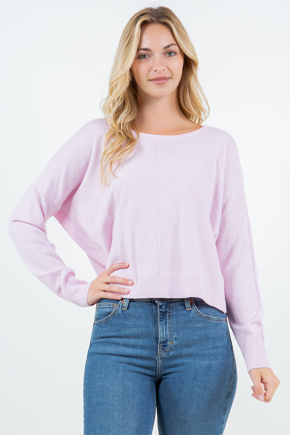 Eliza Front Seam Pullover