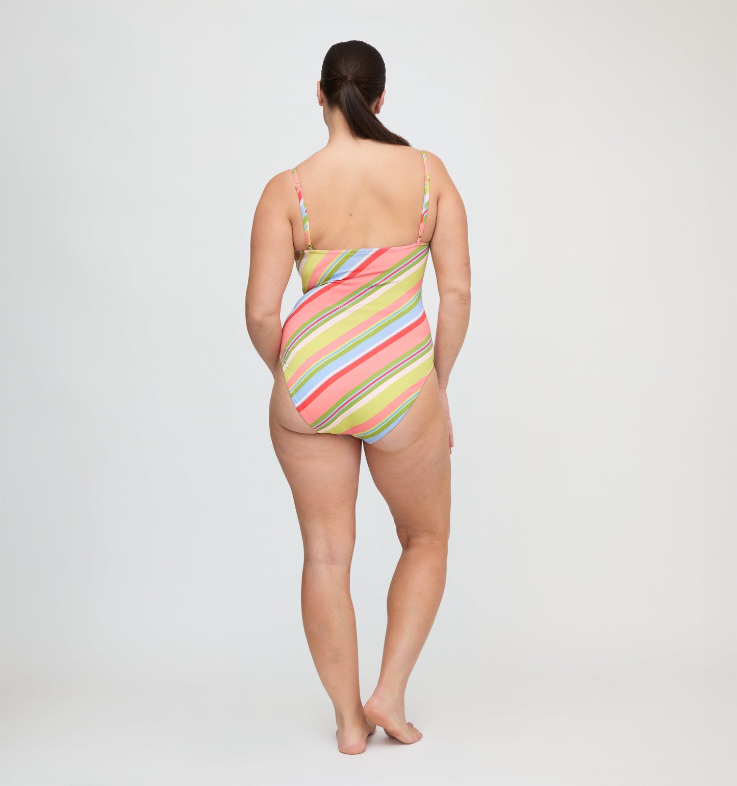 The Giana One Piece - Sherbet Stripe
