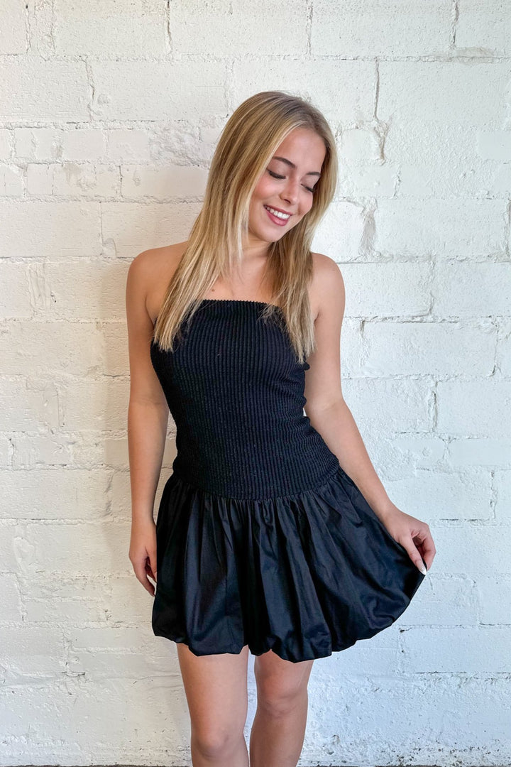 Mini Bubble Tube Dress