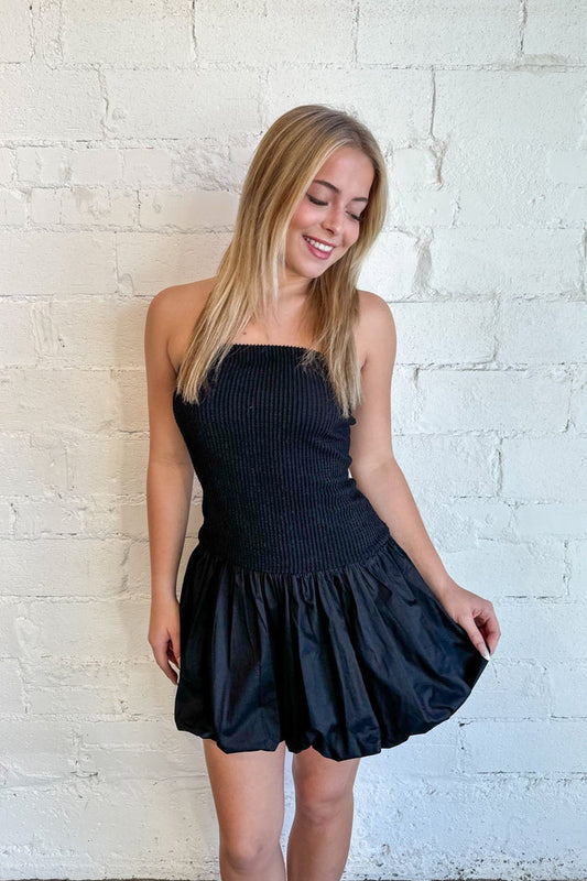 Mini Bubble Tube Dress