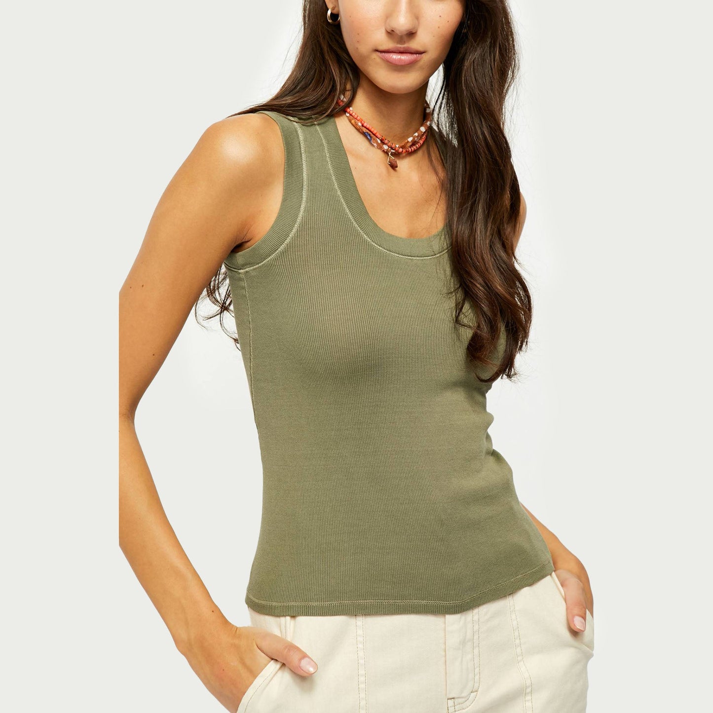 Free People U-Neck Tank Top