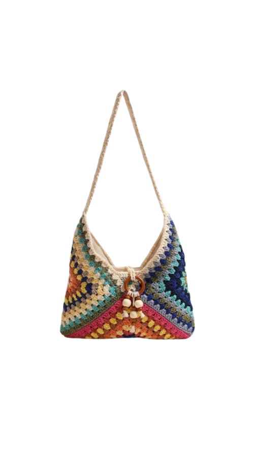 Beach Straw Shoulder Bag