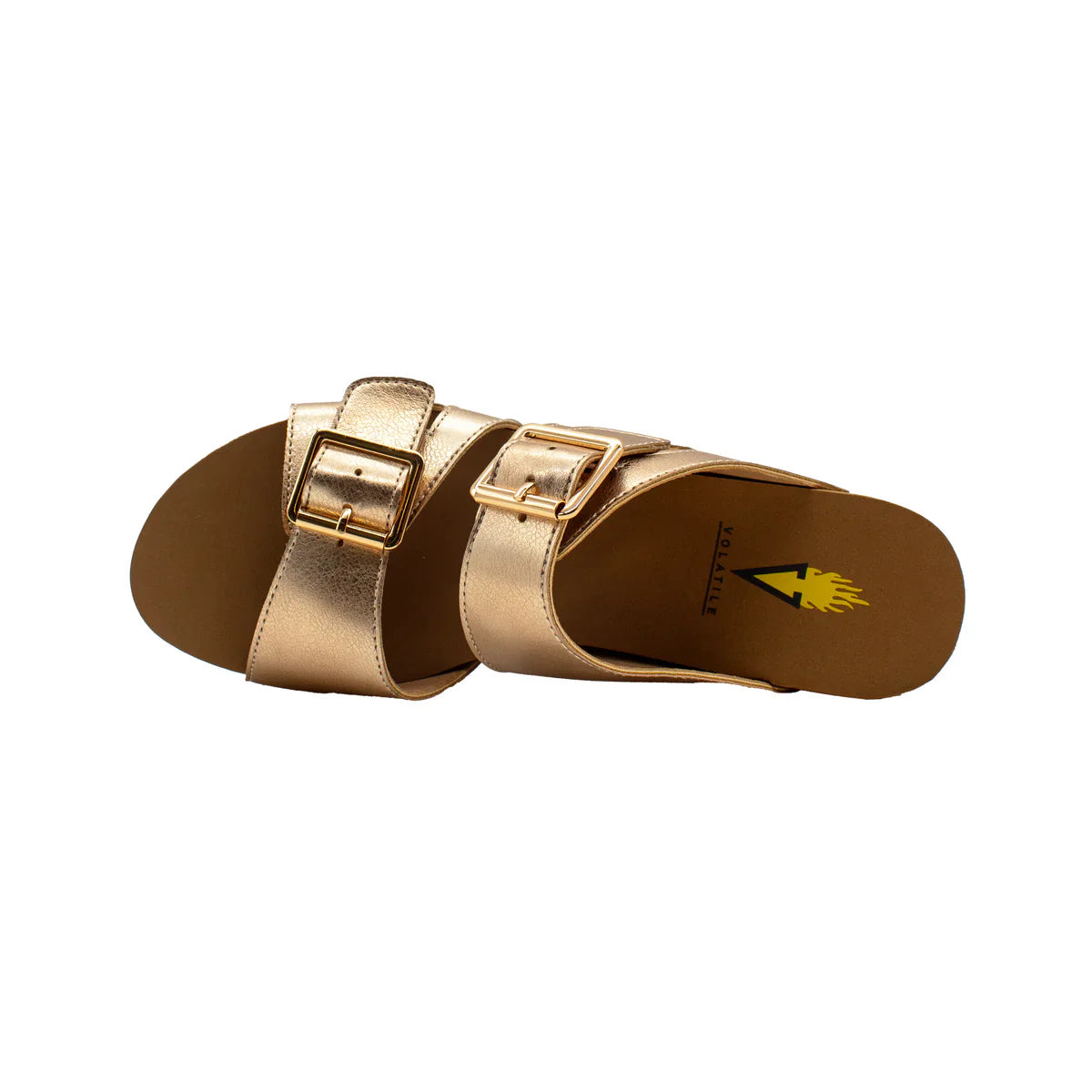 Gertrude Faux Leather Sandal