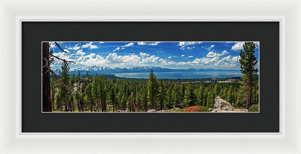A Heavenly View By Brad Scott - Framed Print