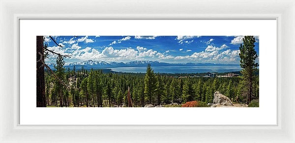 A Heavenly View By Brad Scott - Framed Print