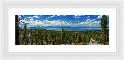 A Heavenly View By Brad Scott - Framed Print