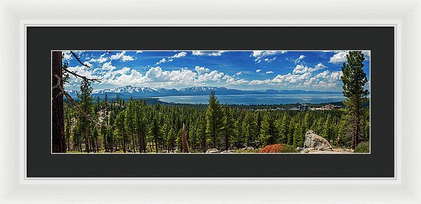 A Heavenly View By Brad Scott - Framed Print