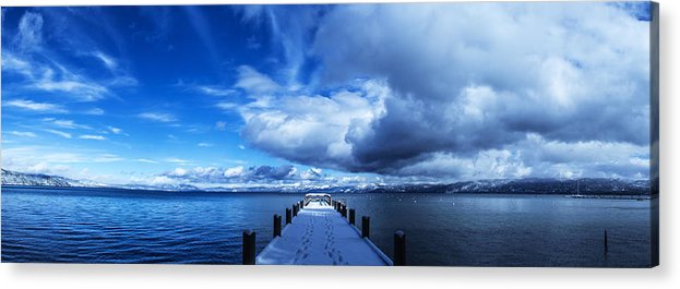 A Tahoe Winters Dream - Acrylic Print