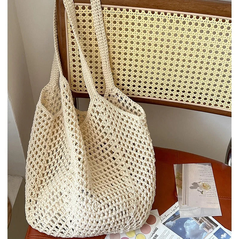 Open Weave Beach Bag