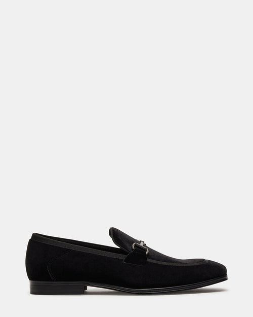 AADI Black/Silver Men's Dress Loafer | Steve Madden
