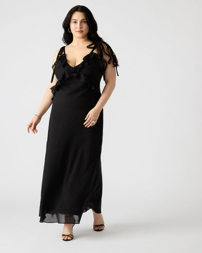 ADALINA Black Women's Maxi Dress | Steve Madden